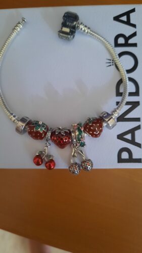 925 Ezüst charm - Eper photo review