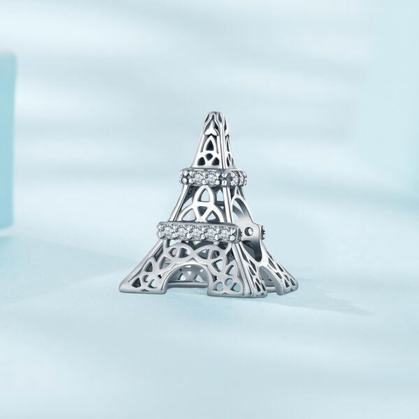 925 ezüst charm - Eiffel torony