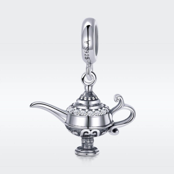 925 Ezüst charm & medál - Varázslámpa