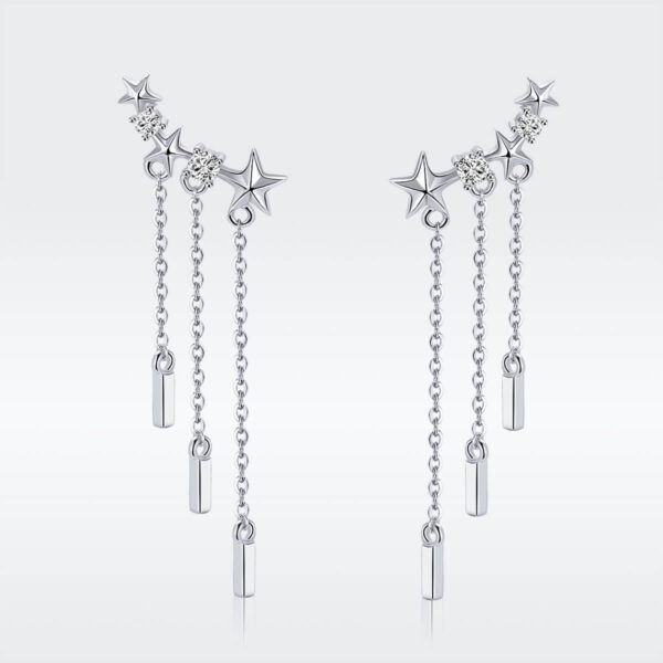 925 Ezüst fülbevaló - Meteor szerelem