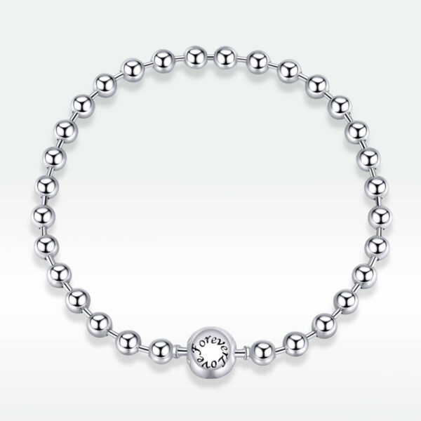 925 Ezüst karkötő - Örök szerelem