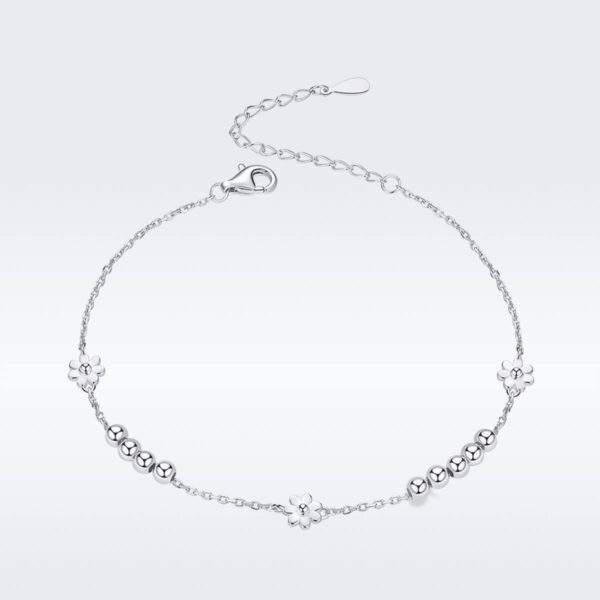 925 Ezüst karkötő - Százszorszép