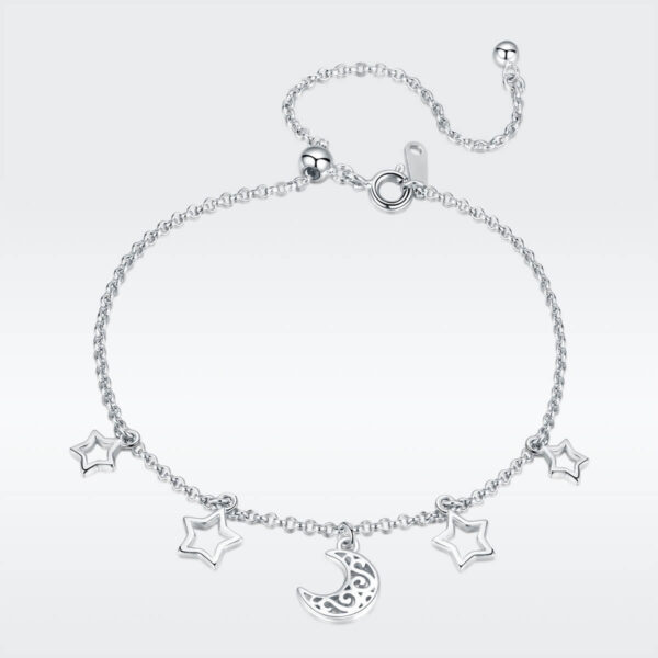 925 Ezüst karkötő - Csillagos égbolt