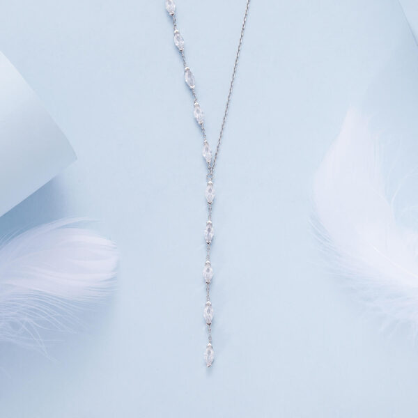 925 Ezüst nyaklánc - Y alak