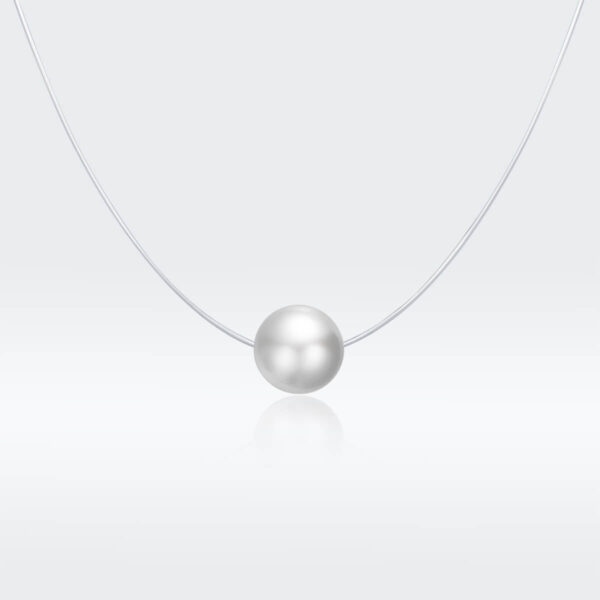 925 Ezüst nyaklánc - Gyöngy