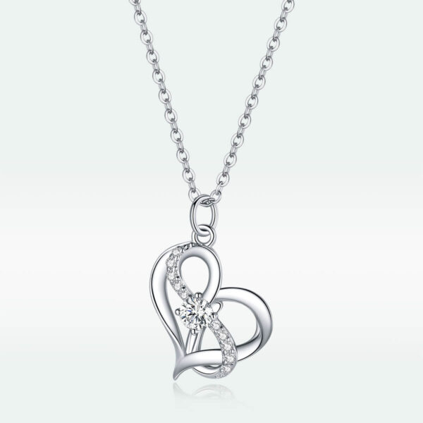 925 Ezüst nyaklánc - Szívtől szívig