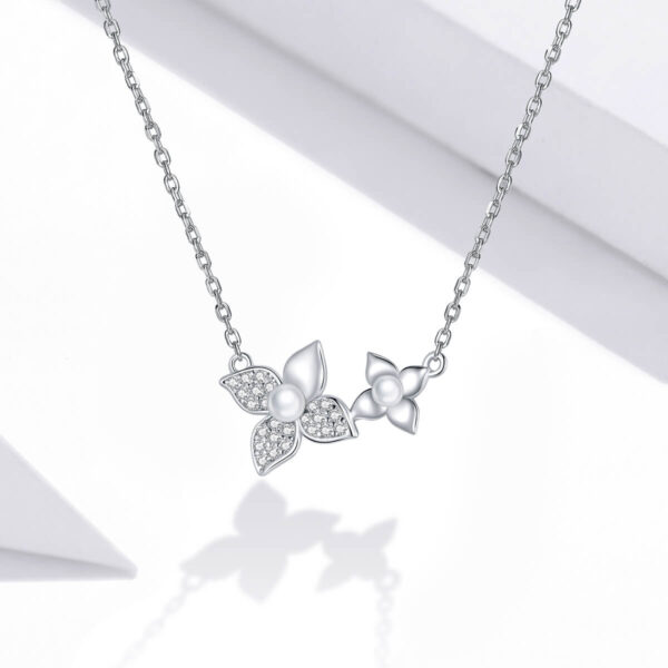 925 Ezüst nyaklánc - Virág