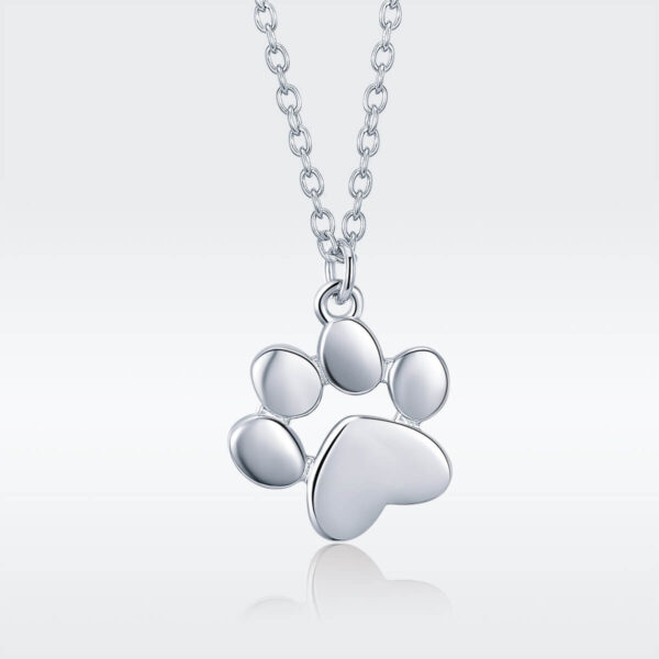 925 Ezüst nyaklánc - Tappancs nyom